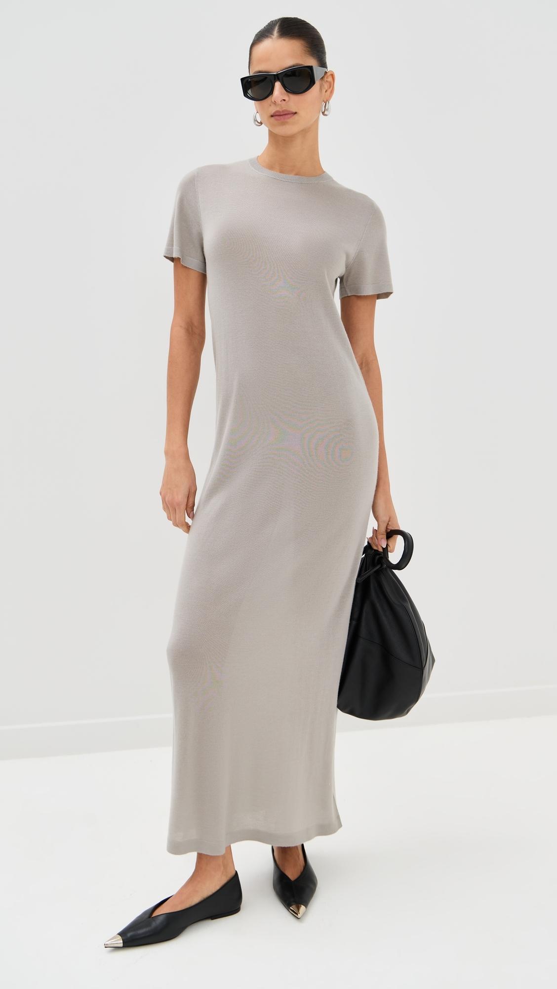 knit tee shirt dress Soft Knit T-Shirt Dress With Waist Belt · Filly Flair main image 0