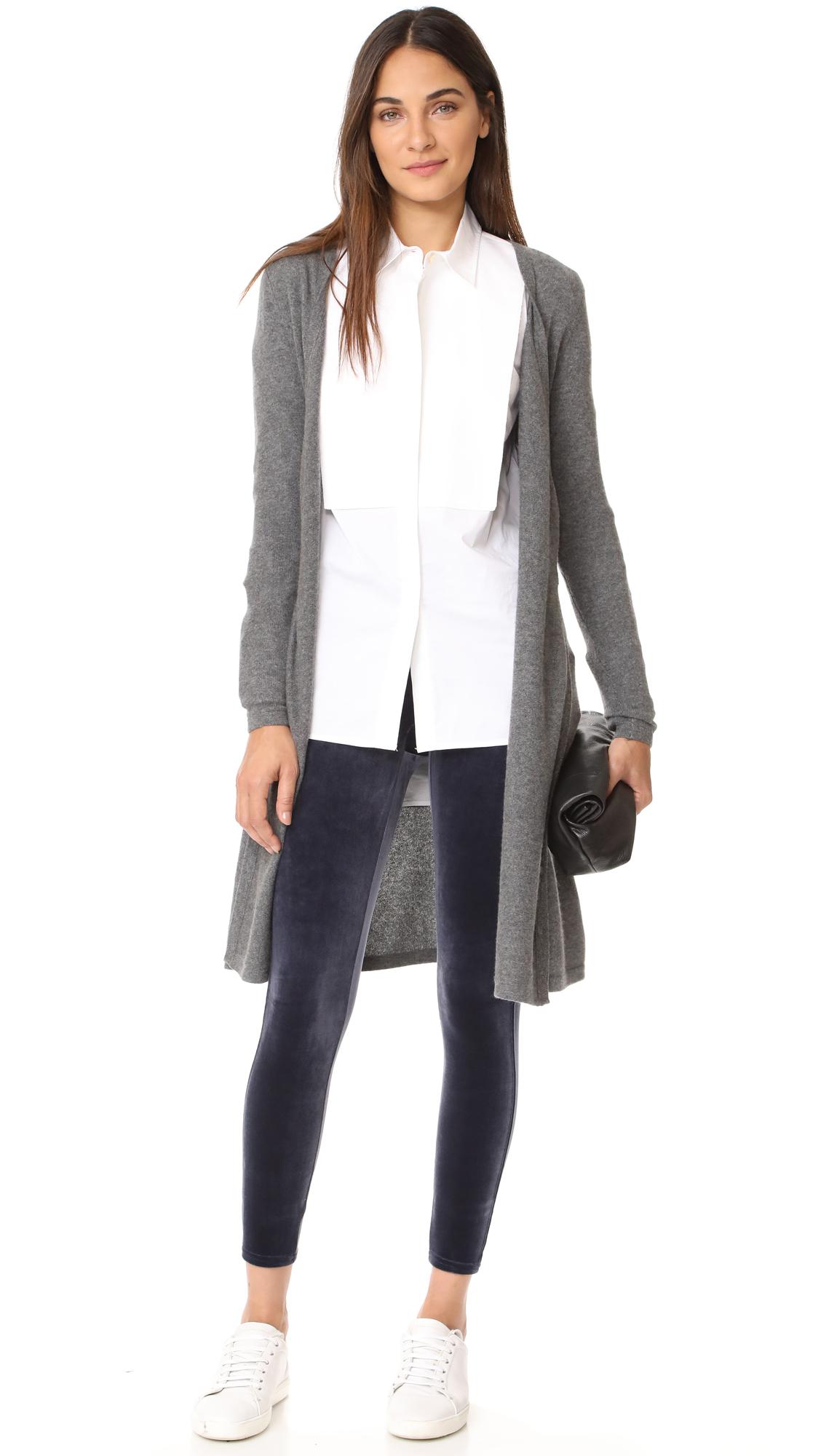 spanx velvet leggings moon shadow