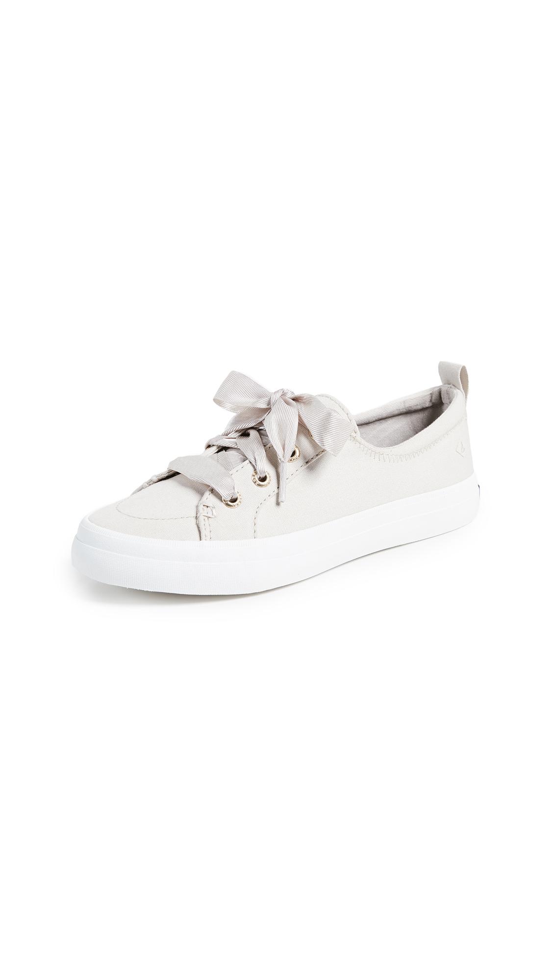 SPERRY Womens Crest Vibe Satin Lace Sneaker