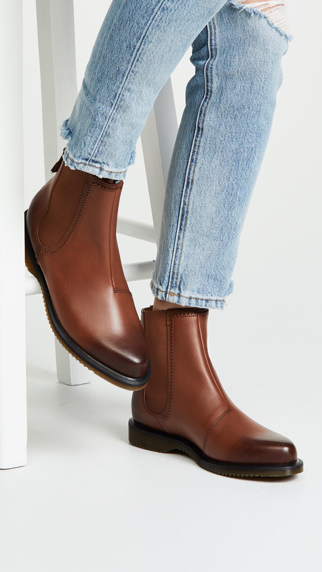 Dr. Martens Zillow Temperley Chelsea Boots in Brown | Lyst