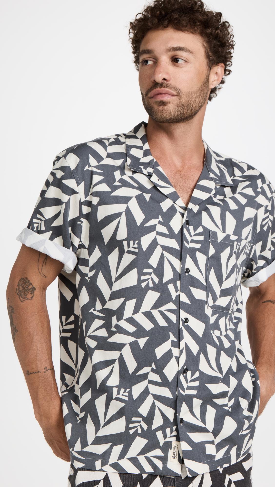 Madewell Short Sleeve Boxy Shirt for Men