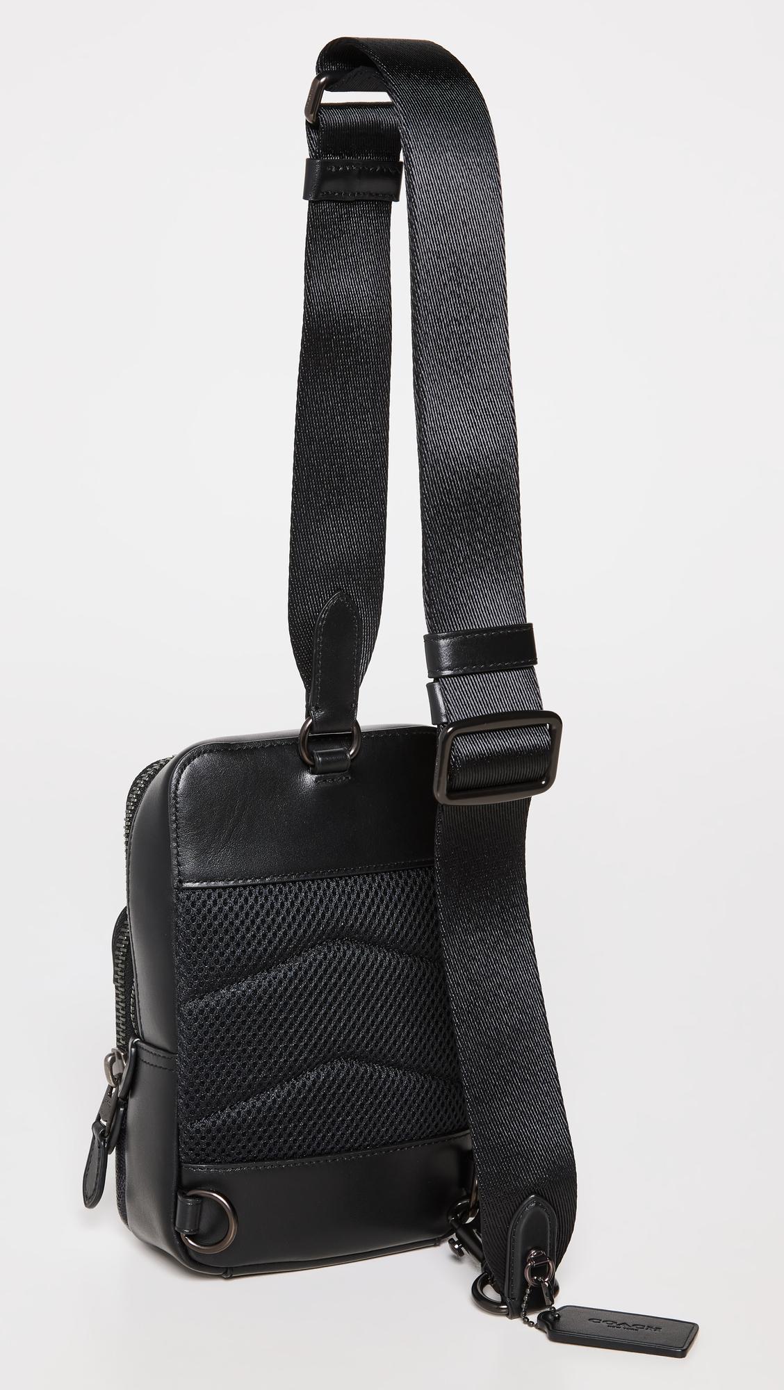 Coach Men's Gotham Portfolio Bag - Charcoal