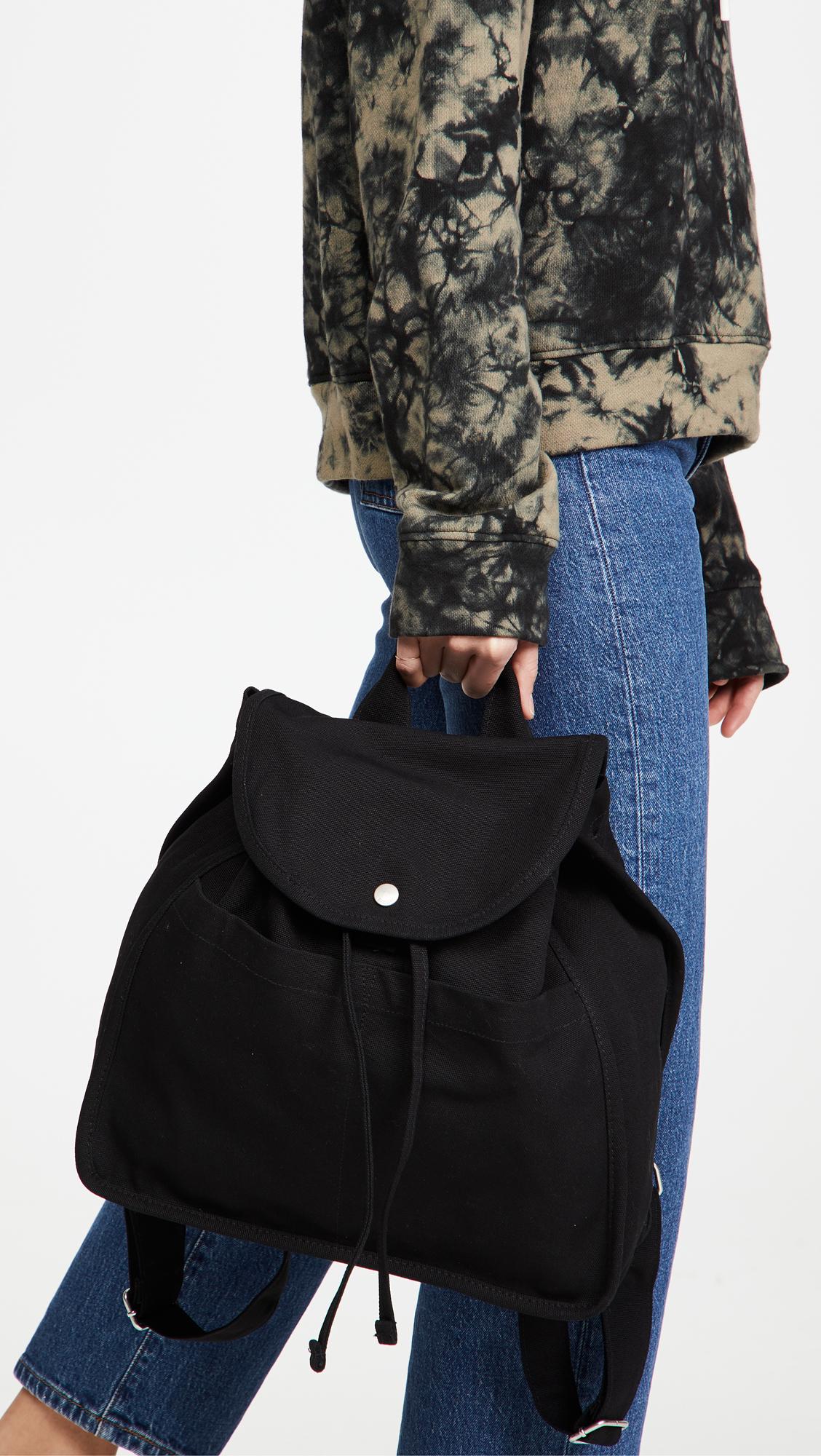baggu black backpack
