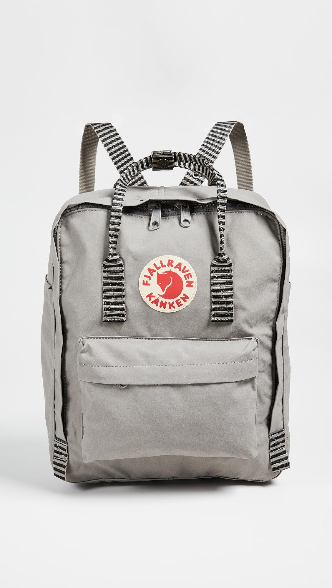 kanken grey striped