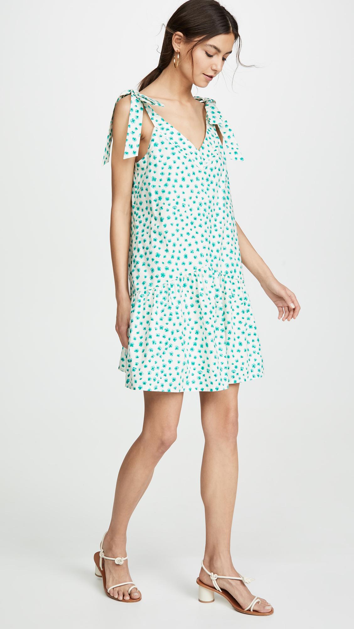 rebecca taylor emerald daisy wrap dress