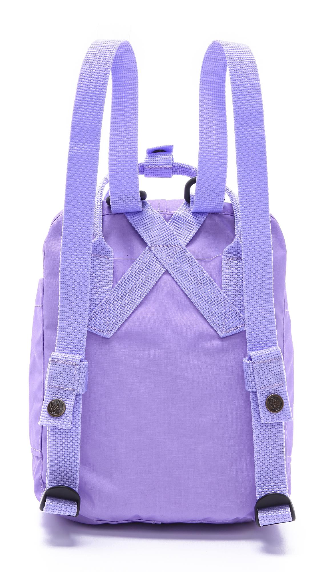 Fjallraven Kanken Mini Backpack in Purple - Lyst