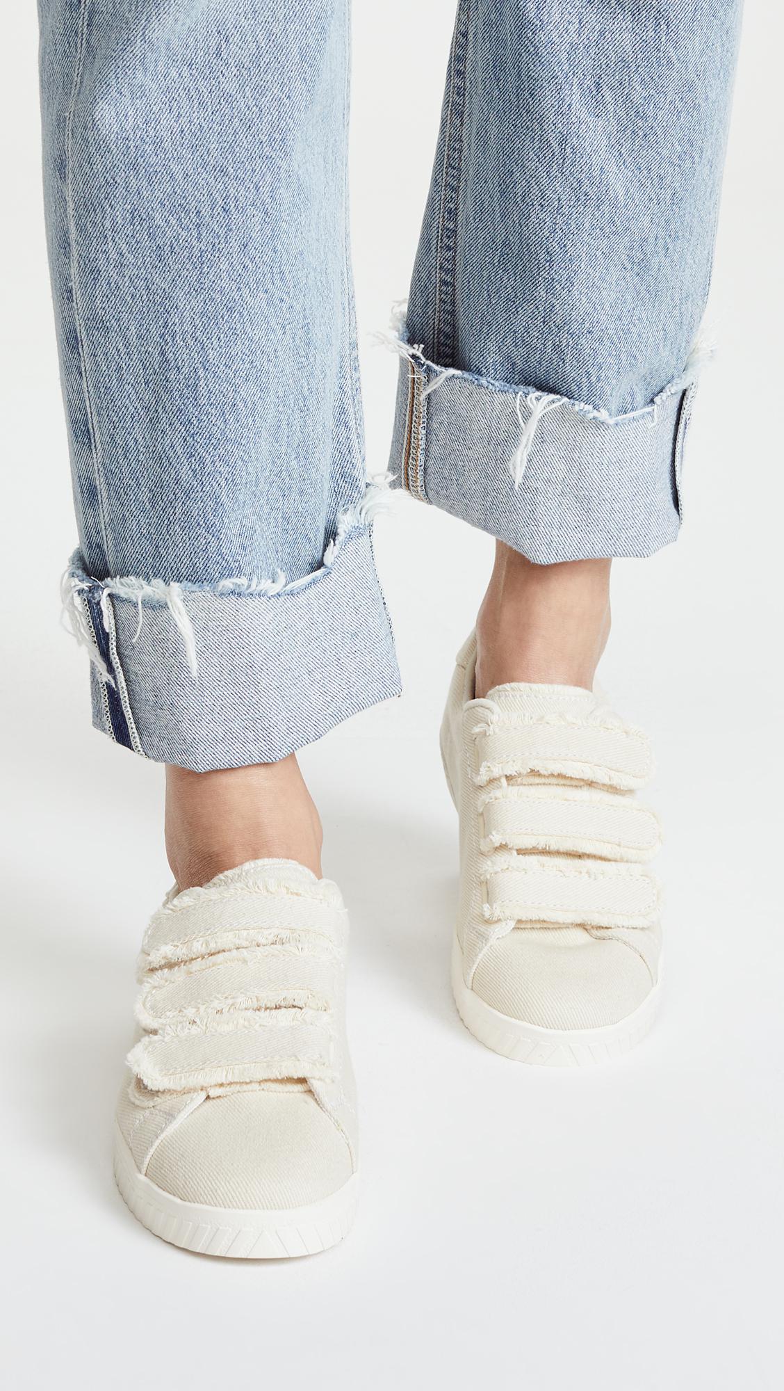 tretorn velcro sneakers