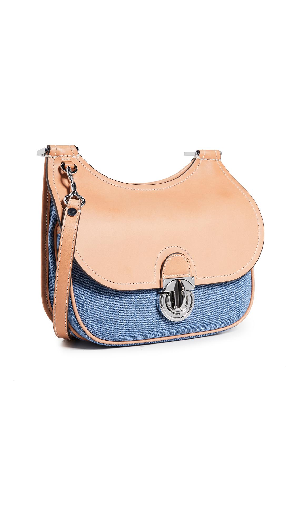 tory burch james saddle bolsa