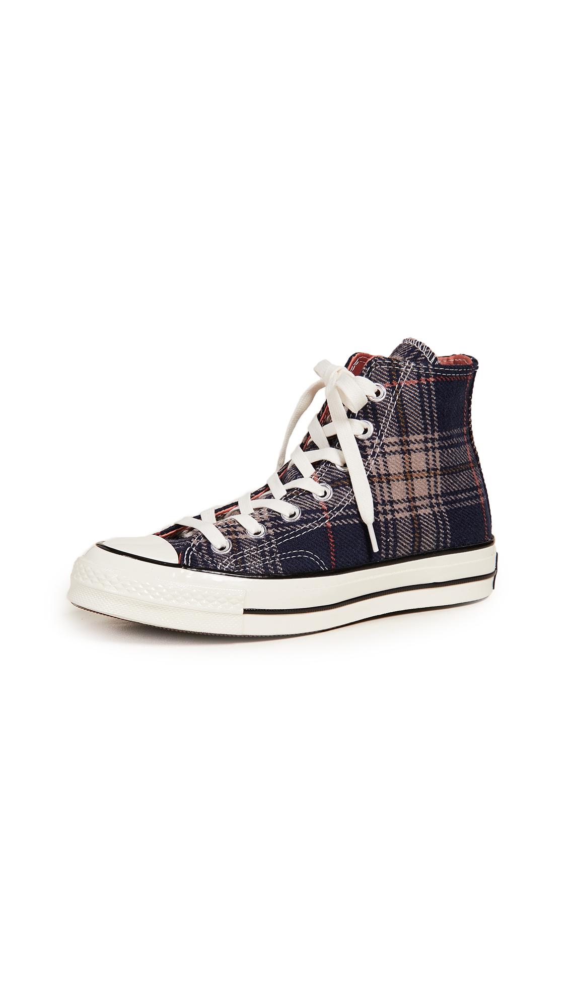 converse plaid sneakers