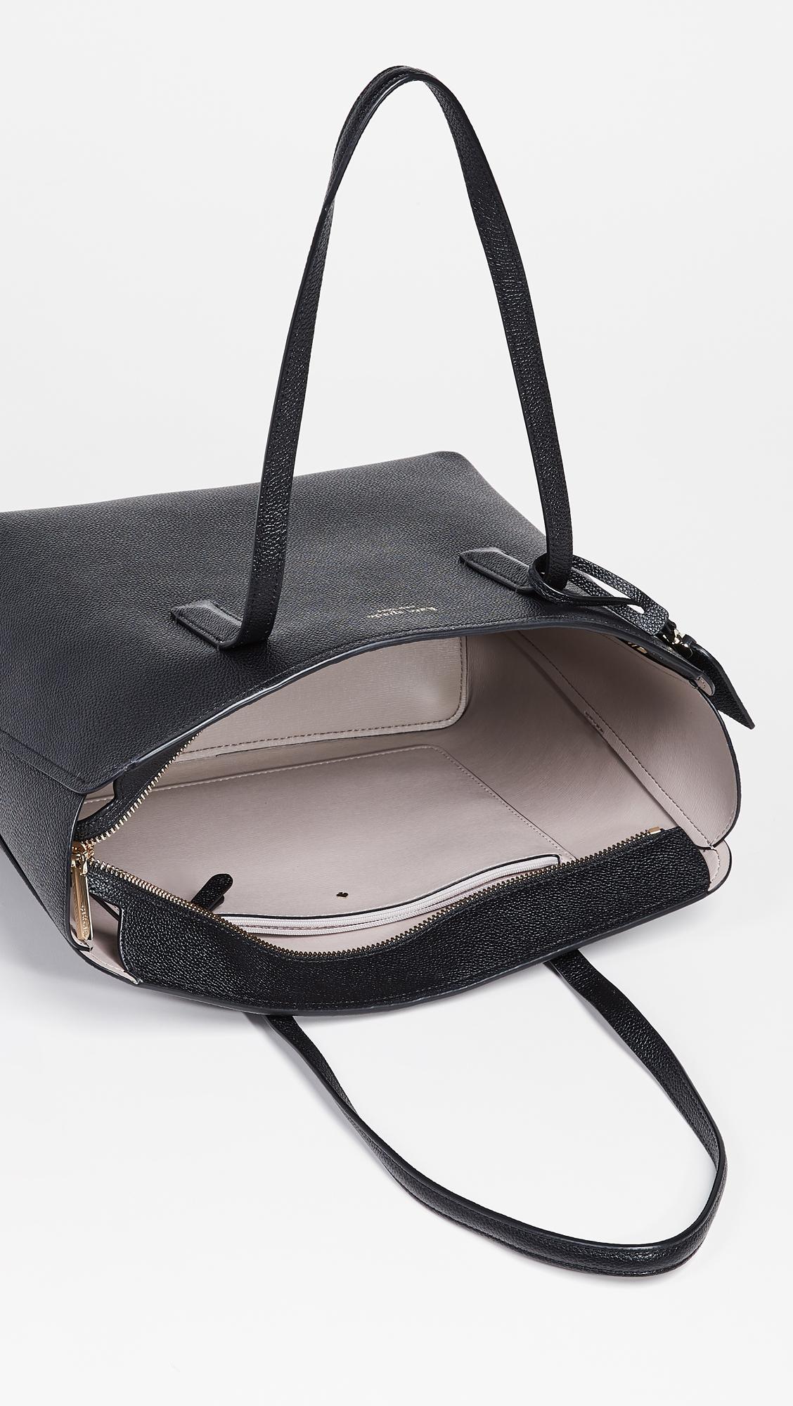Kate Spade Leather Margaux Medium Tote in Black Lyst