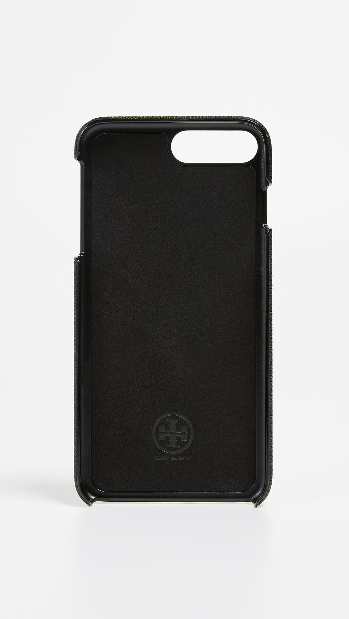Tory Burch Robinson Hardshell Case For Iphone 8 in Black | Lyst