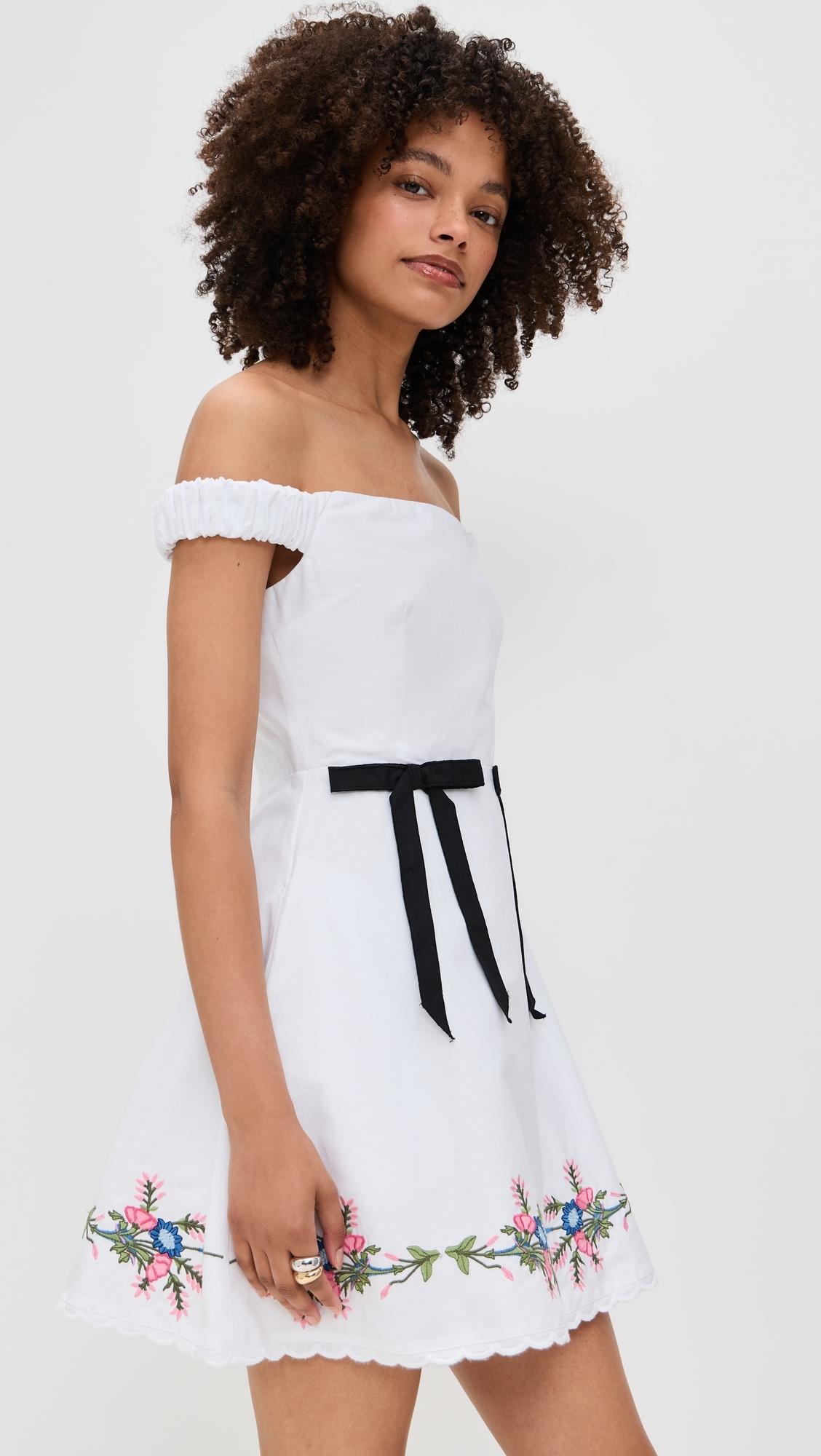 strapless open back dress FANM MON main image 1
