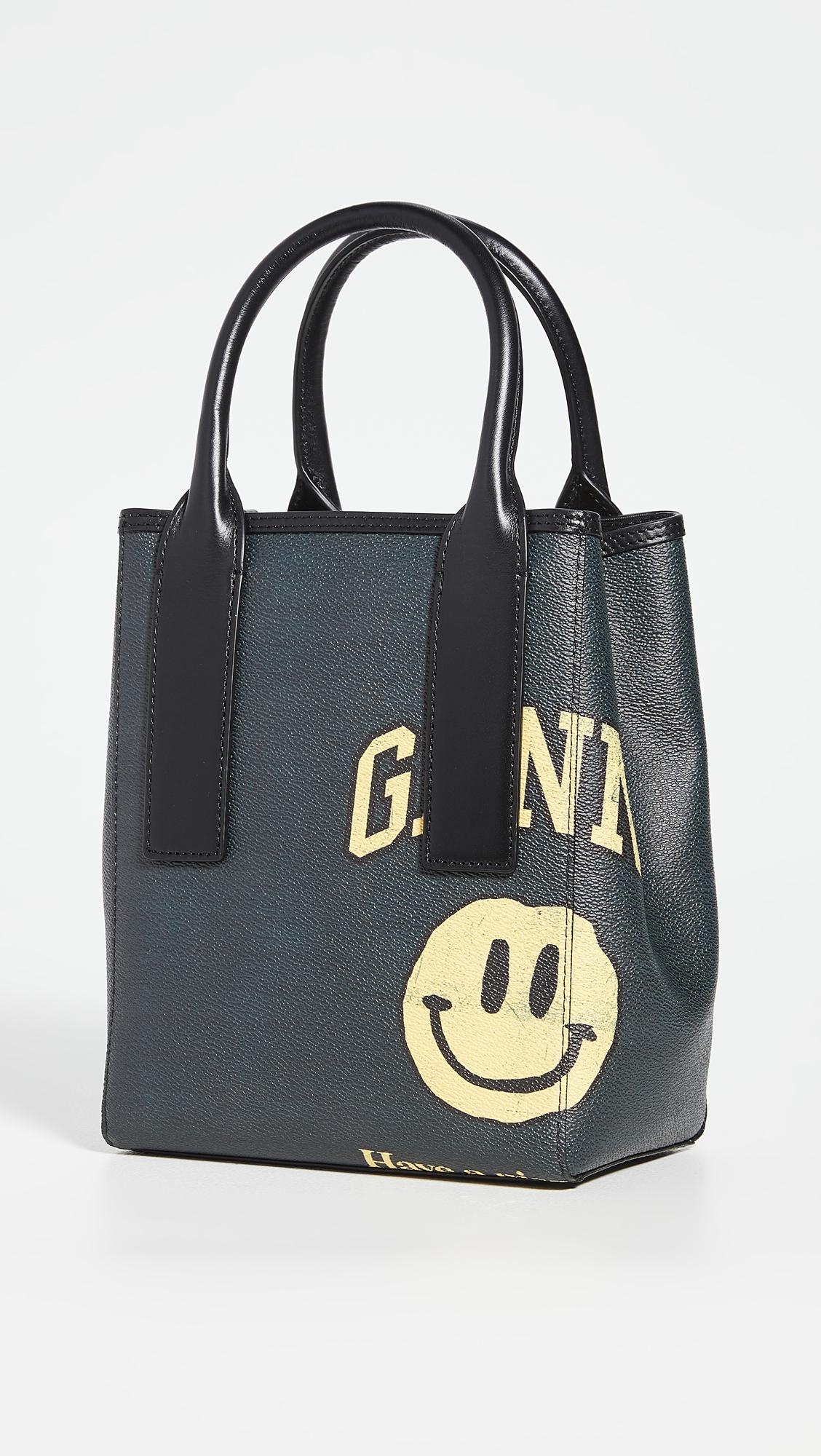 Ganni Smiley Bucket Bag | Lyst