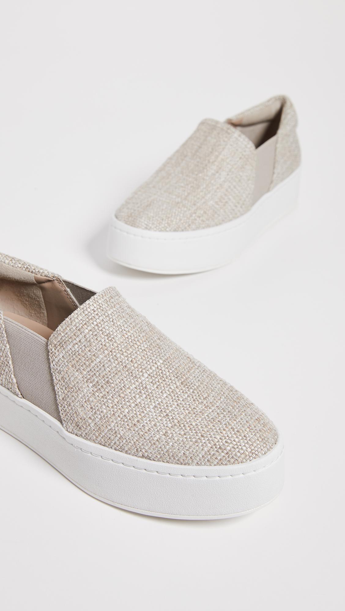 vince warren tweed sneakers