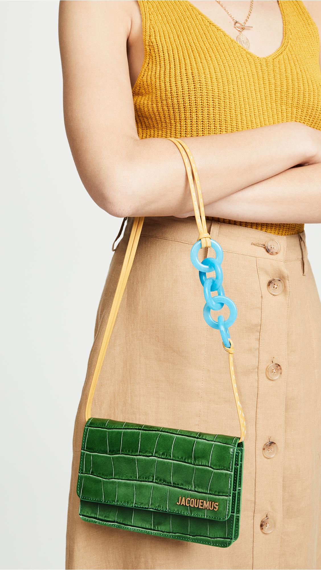 Jacquemus Le Sac Riviera Bag in Green | Lyst