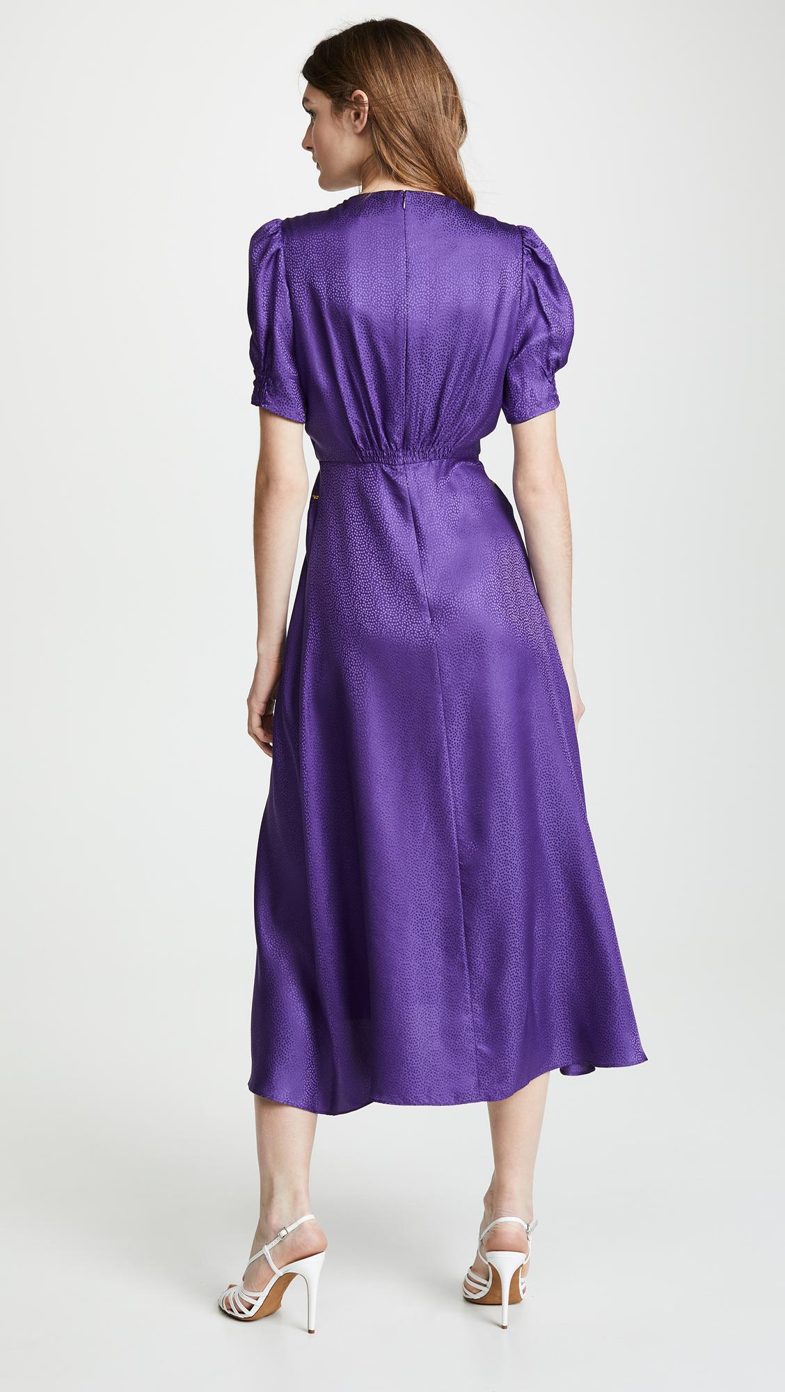Saloni purple dress cheap