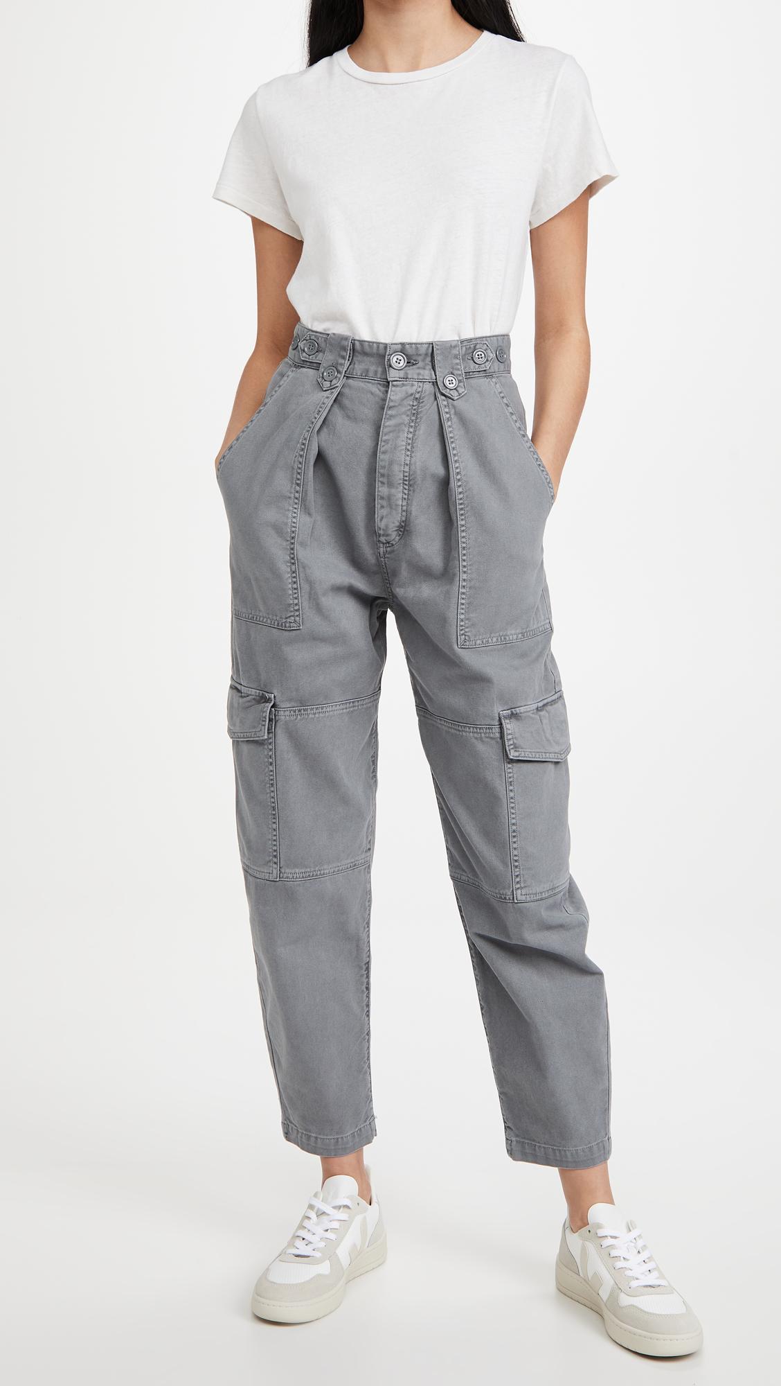 Agolde Cotton Mila High Rise Utility 