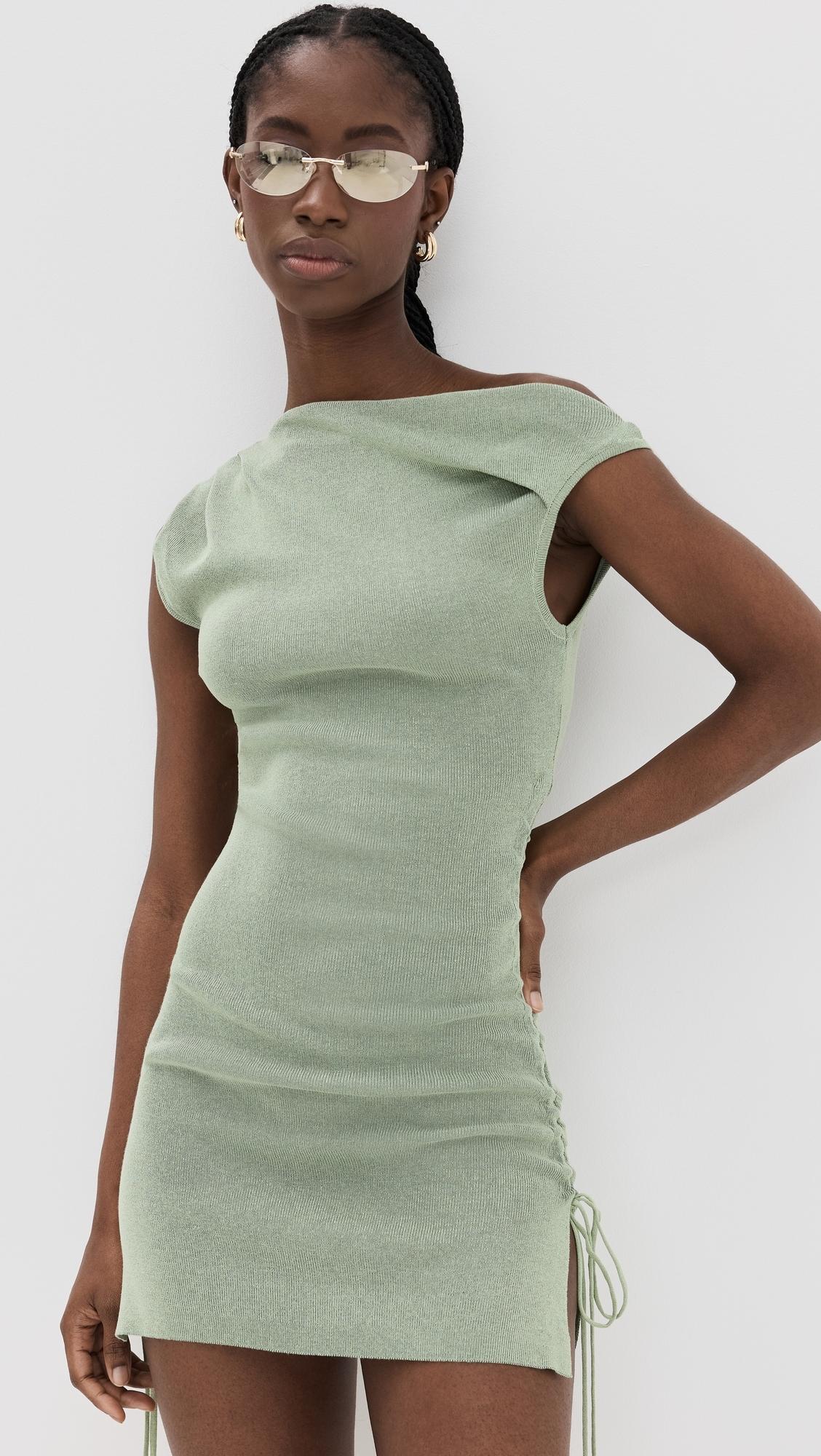 lioness dress green Lioness Martini Mini Dress | Green | Size XS main image 1
