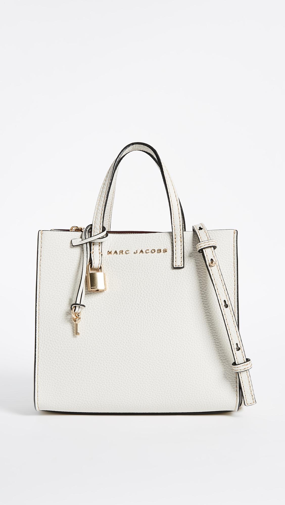 Marc Jacobs Mini Grind Tote in White Lyst