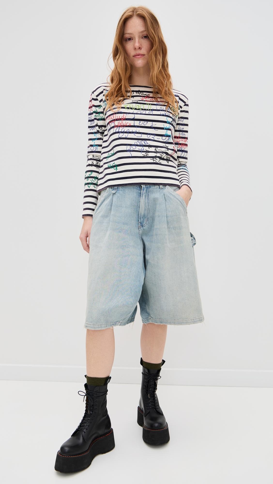 【R13】 ジェシー・カーペンター・ショート R13 Jesse Denim Carpenter Shorts | Nordstrom