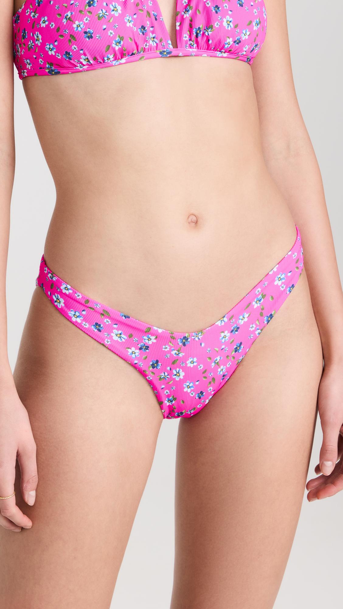 Maaji Happyflower Splendour Bikini Bottoms in Pink | Lyst