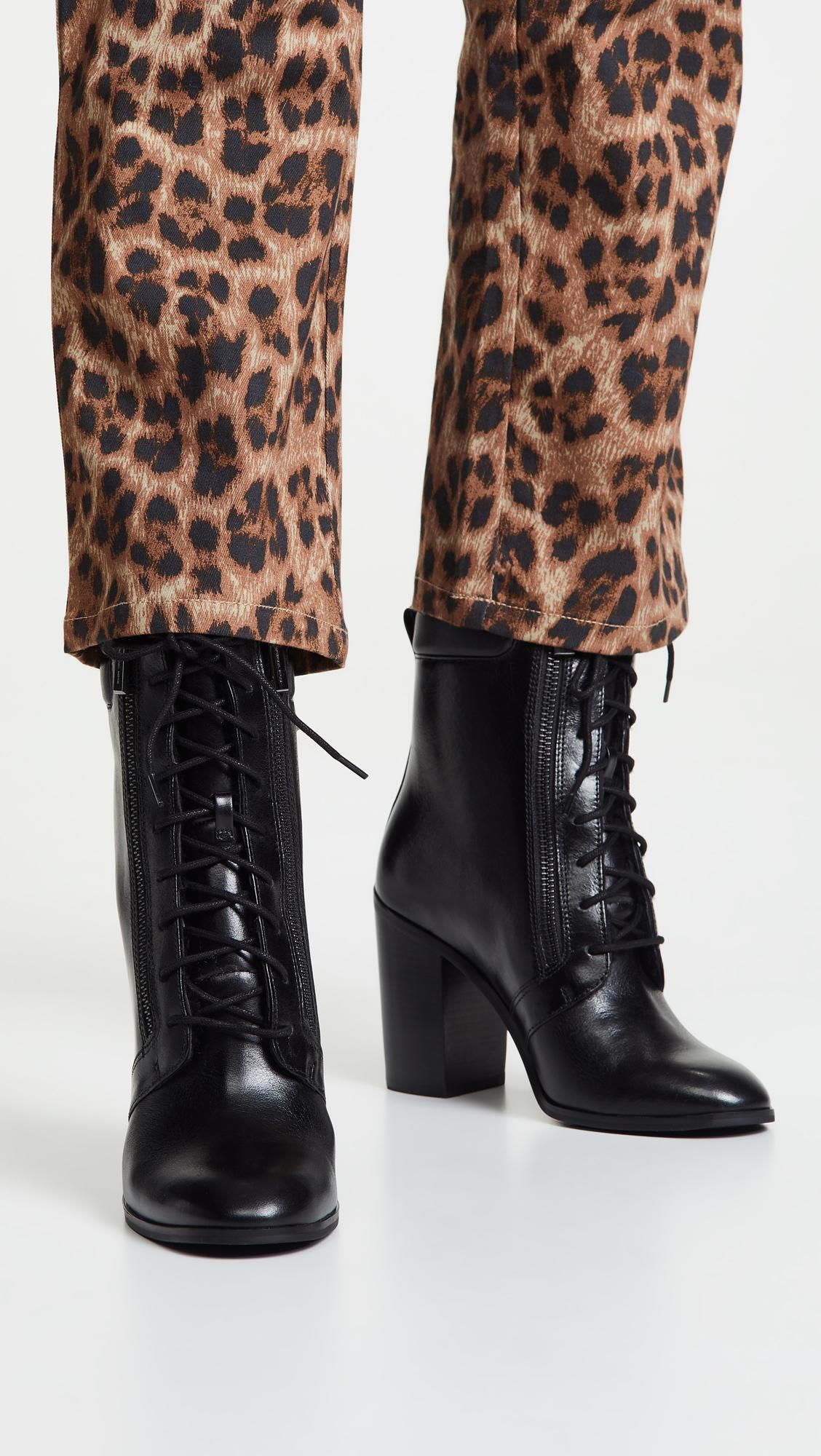 michael michael kors rosario leather ankle boot