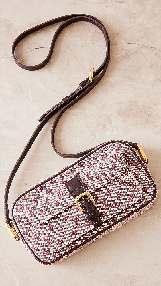 What Goes Around Comes Around Louis Vuitton Red Mini Lin Juliette