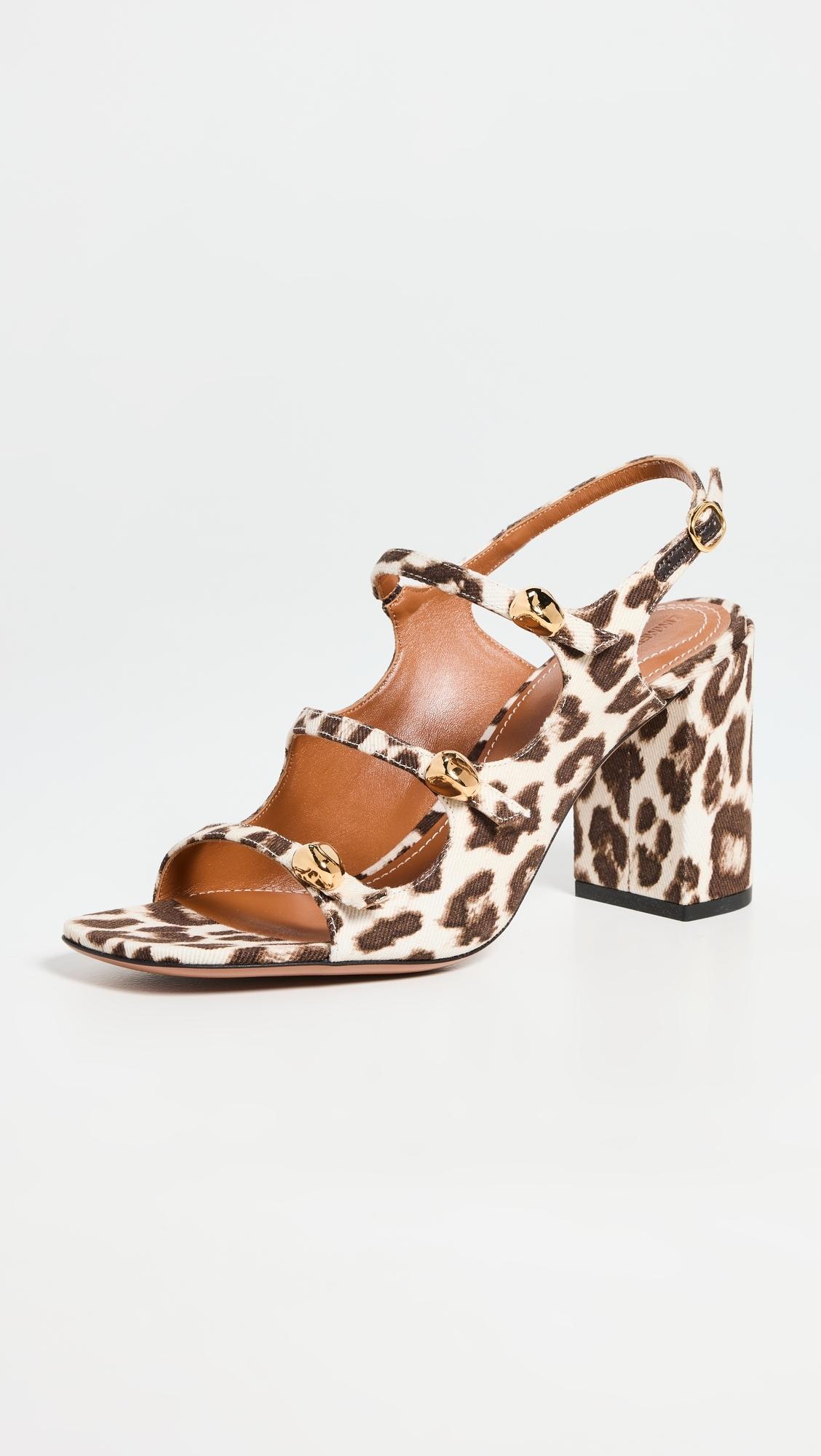 Zimmermann Eliot Sandals 85mm in White | Lyst