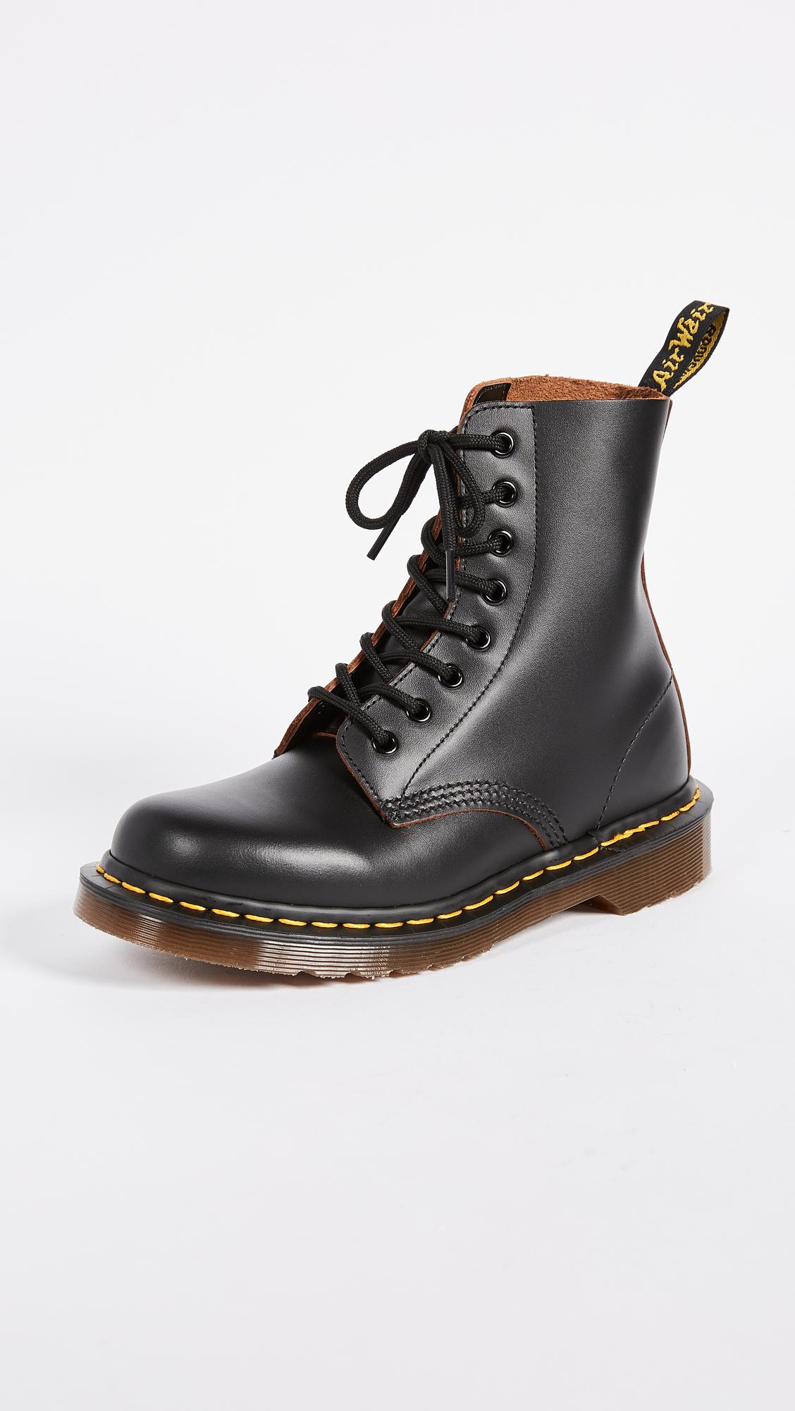 Dr. Martens Leather 1460 8 Eye Boots in Black - Save 13% - Lyst