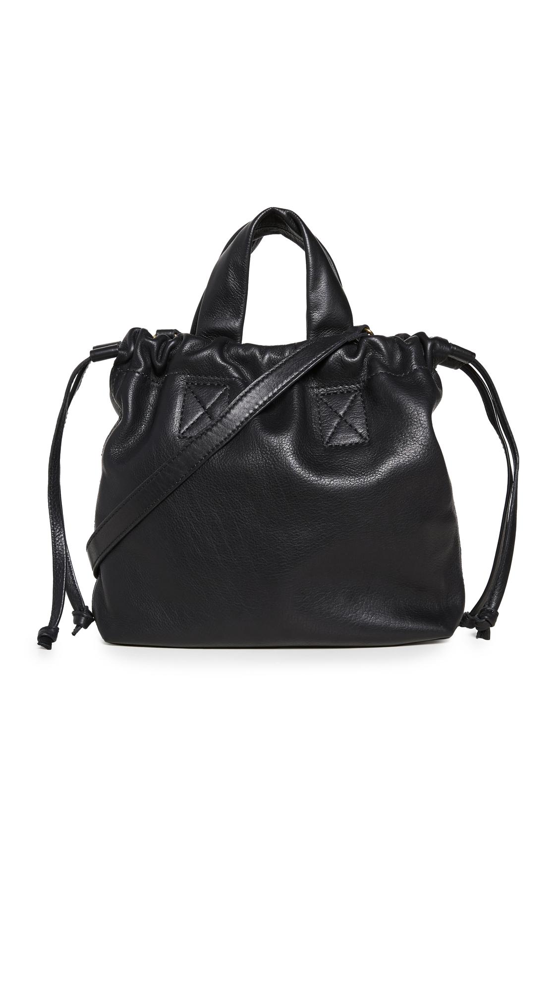 Madewell black deals leather bag