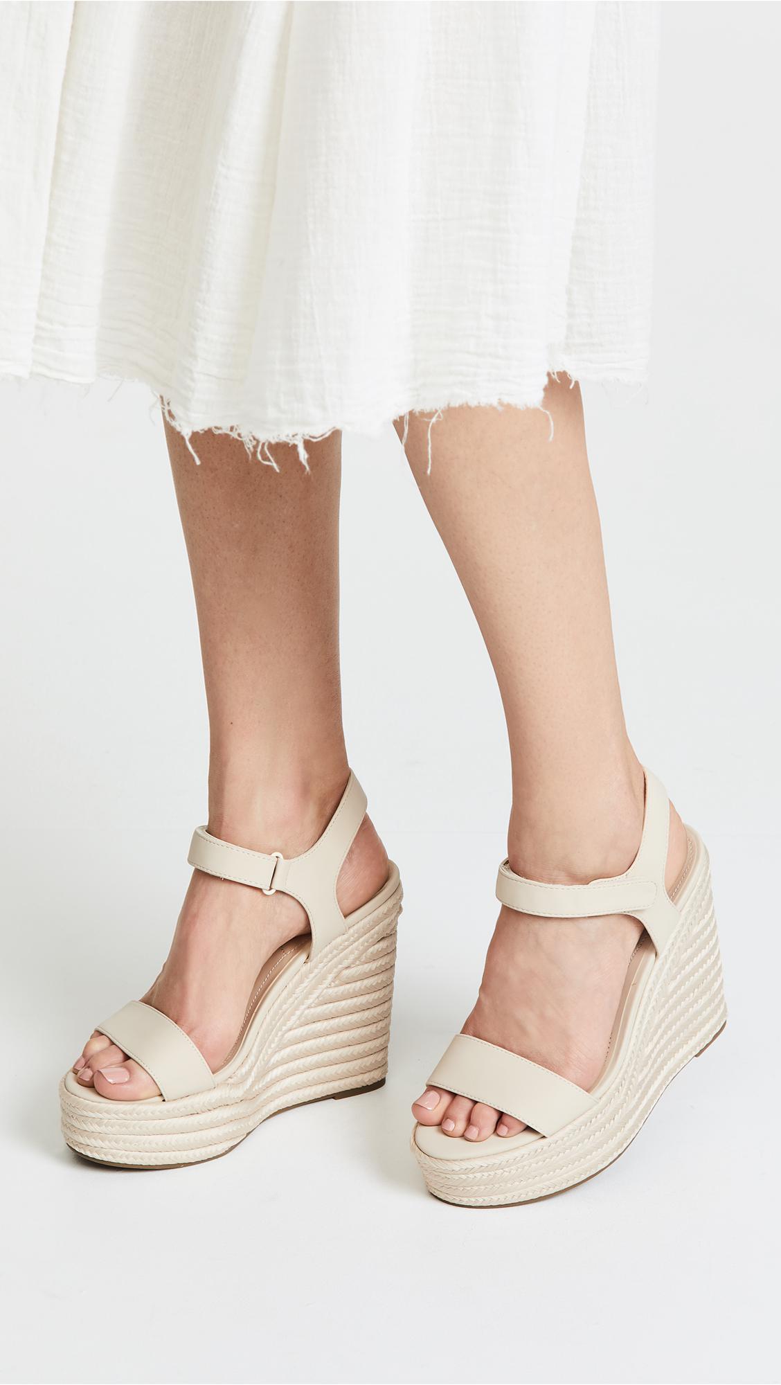 kendall & kylie grady espadrille platform wedge sandal