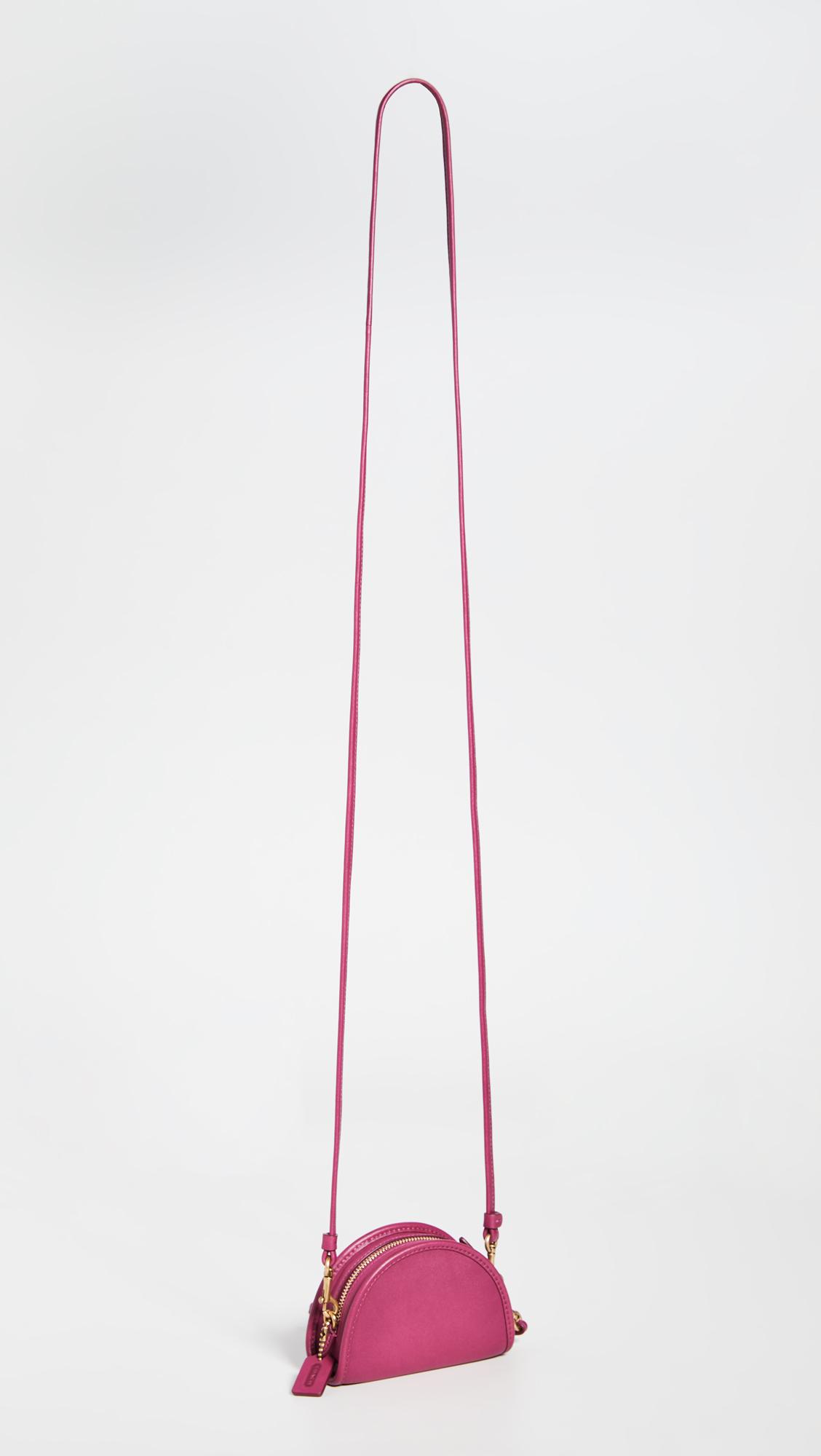 coach half moon bolsa