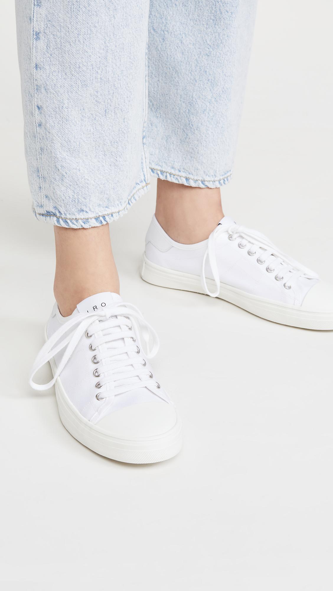 IRO Canvas Dustin Sneakers in White - Lyst