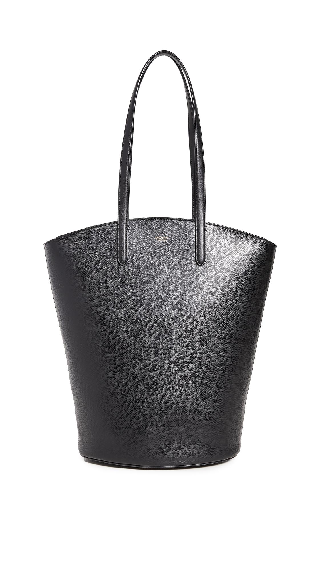 oroton black tote bag