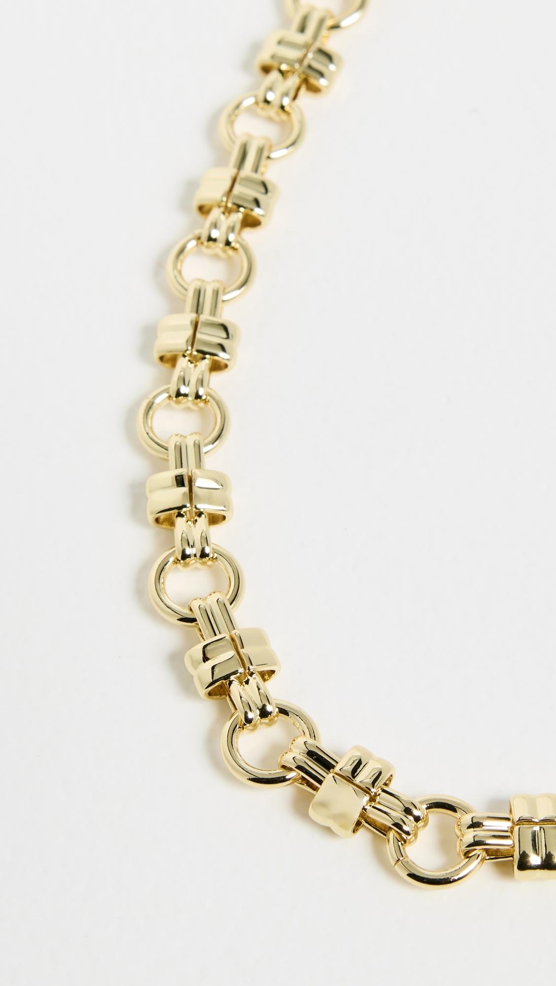シャシ SHASHI  Anderson Chain Necklace Shashi Anderson Chain Necklace in White | Lyst