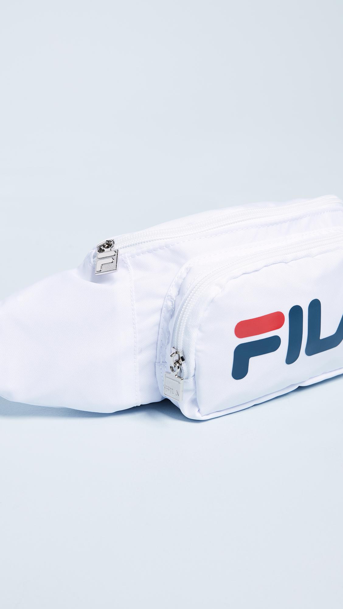 fila fanny pack white