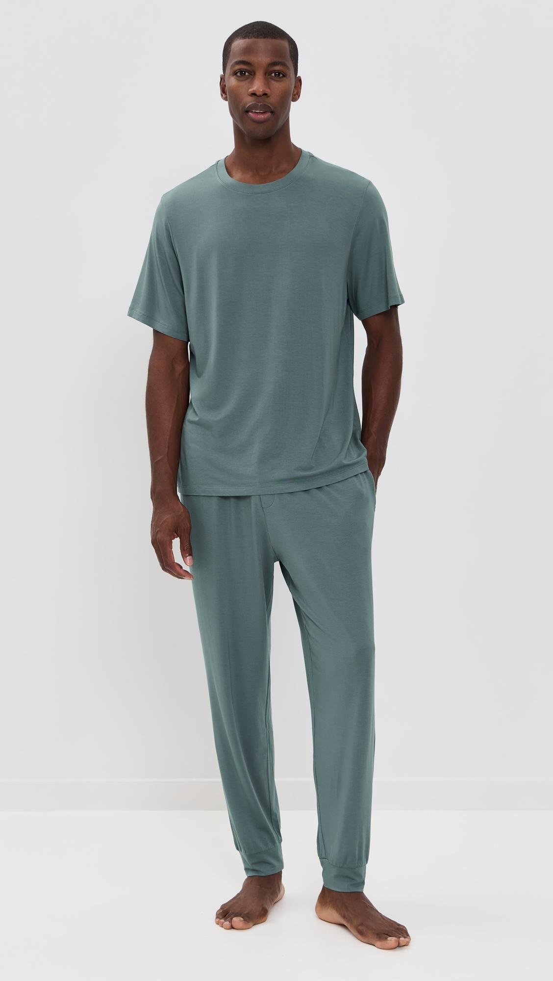 Sleepwear Eberjey Amazon Pink Silk Jasmine Silk Pyjamas Eberjey