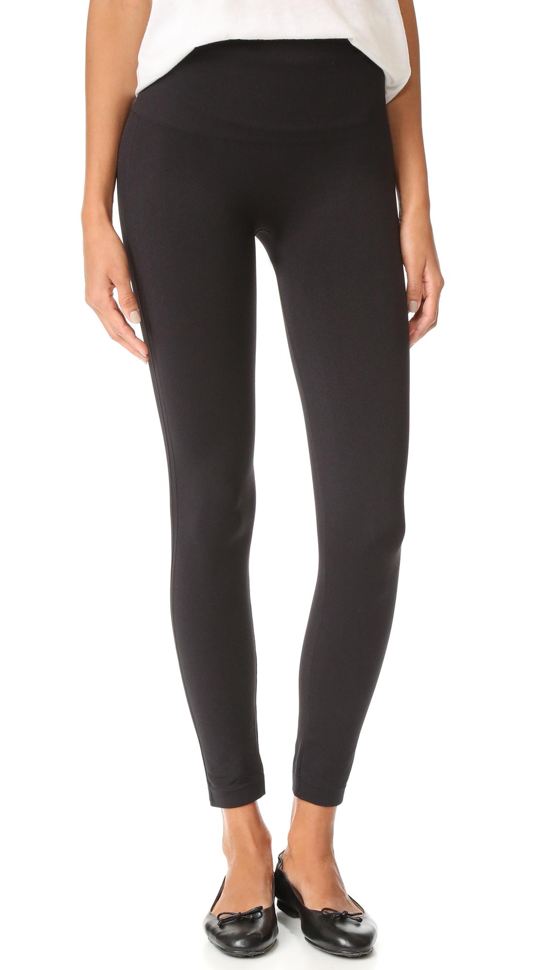 Spanx Synthetic Look At Me Now Seamless Leggings in Black - Lyst