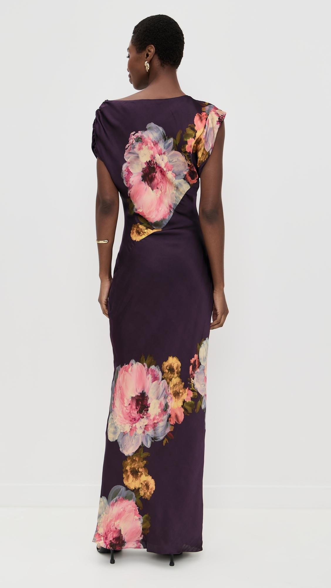 amanda uprichard elroy silk maxi dress Amanda Uprichard Elroy Maxi Dress