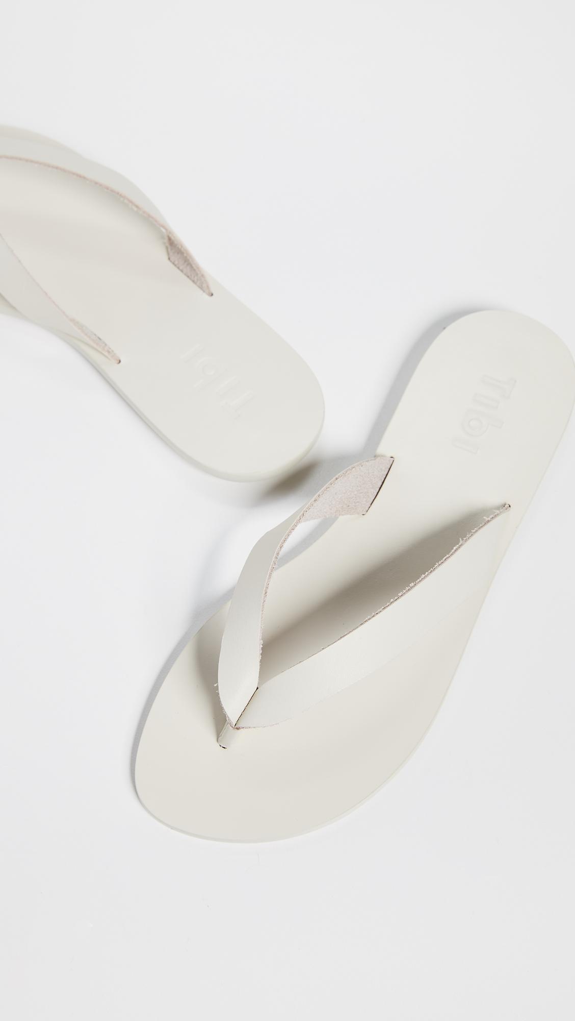 tibi bryan flip flops
