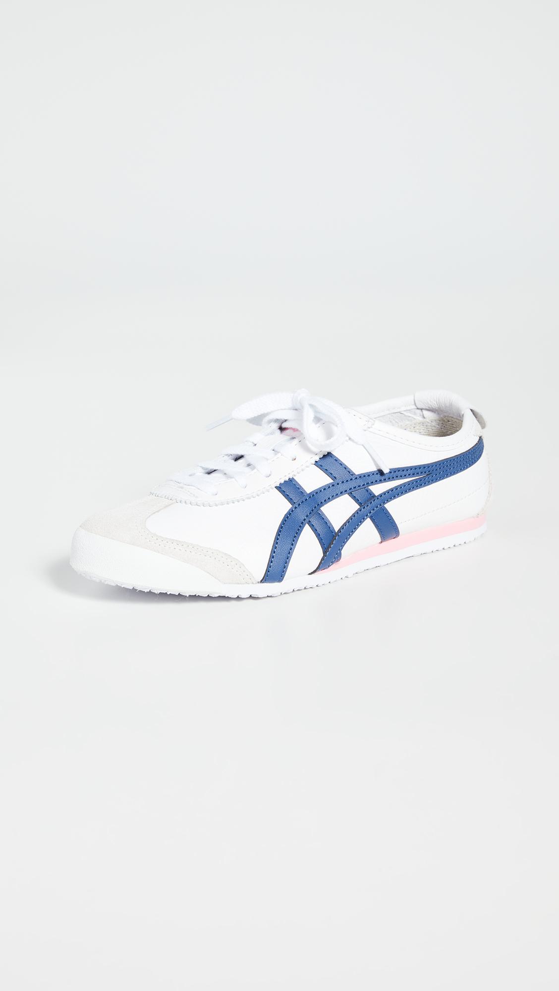 Onitsuka Tiger Leather Mexico 66 Sneakers in Blue | Lyst