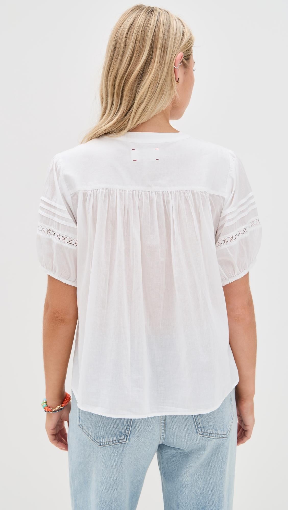Xirena Claudia Shirt in White | Lyst