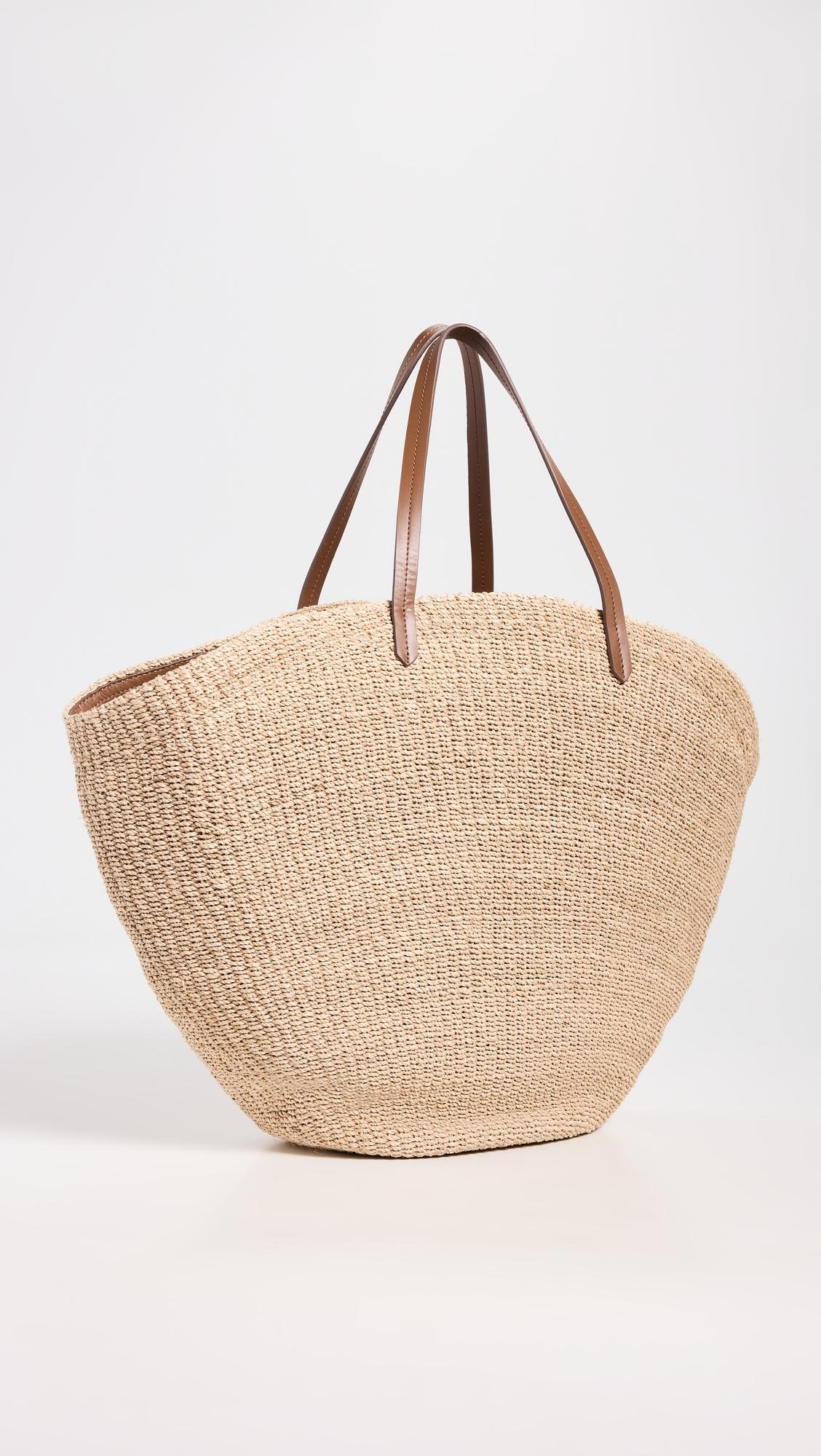 Poolside The Anna Tote in Natural | Lyst