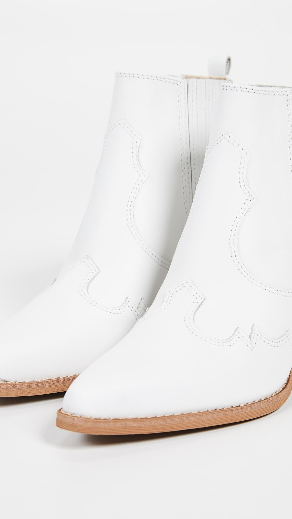 sam edelman winona western bootie white