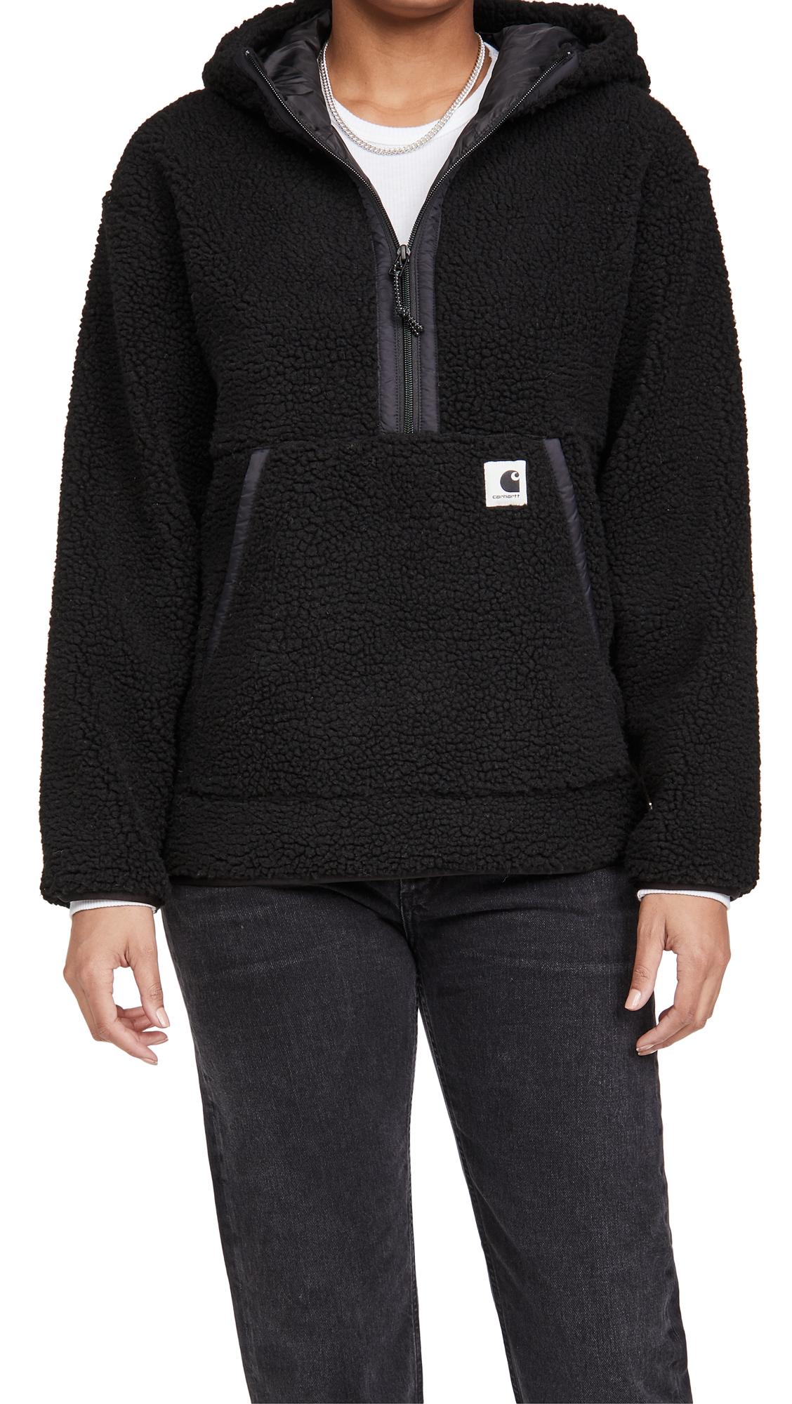 Carhartt WIP W' Hooded Loon Liner Sweatshirt in Black | Lyst
