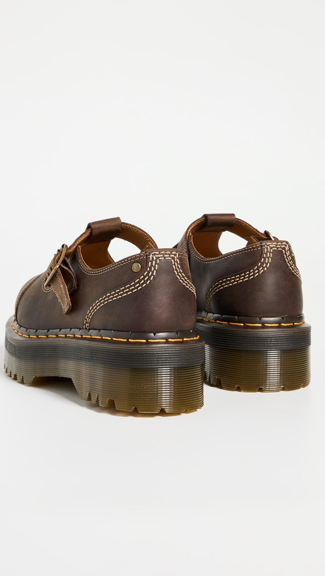 Dr. Martens Bethan Mary Jan Oxfords in Brown | Lyst