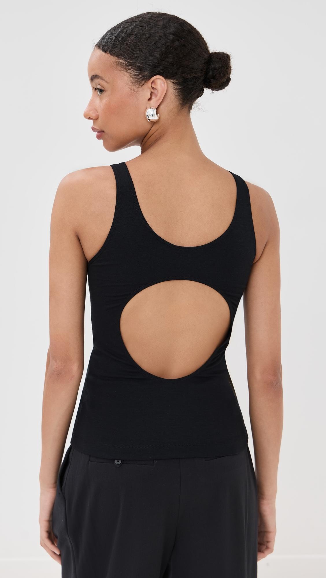 トップス peter do tank top BR x Peter Do Sweater Scoop Tank | Banana Republic