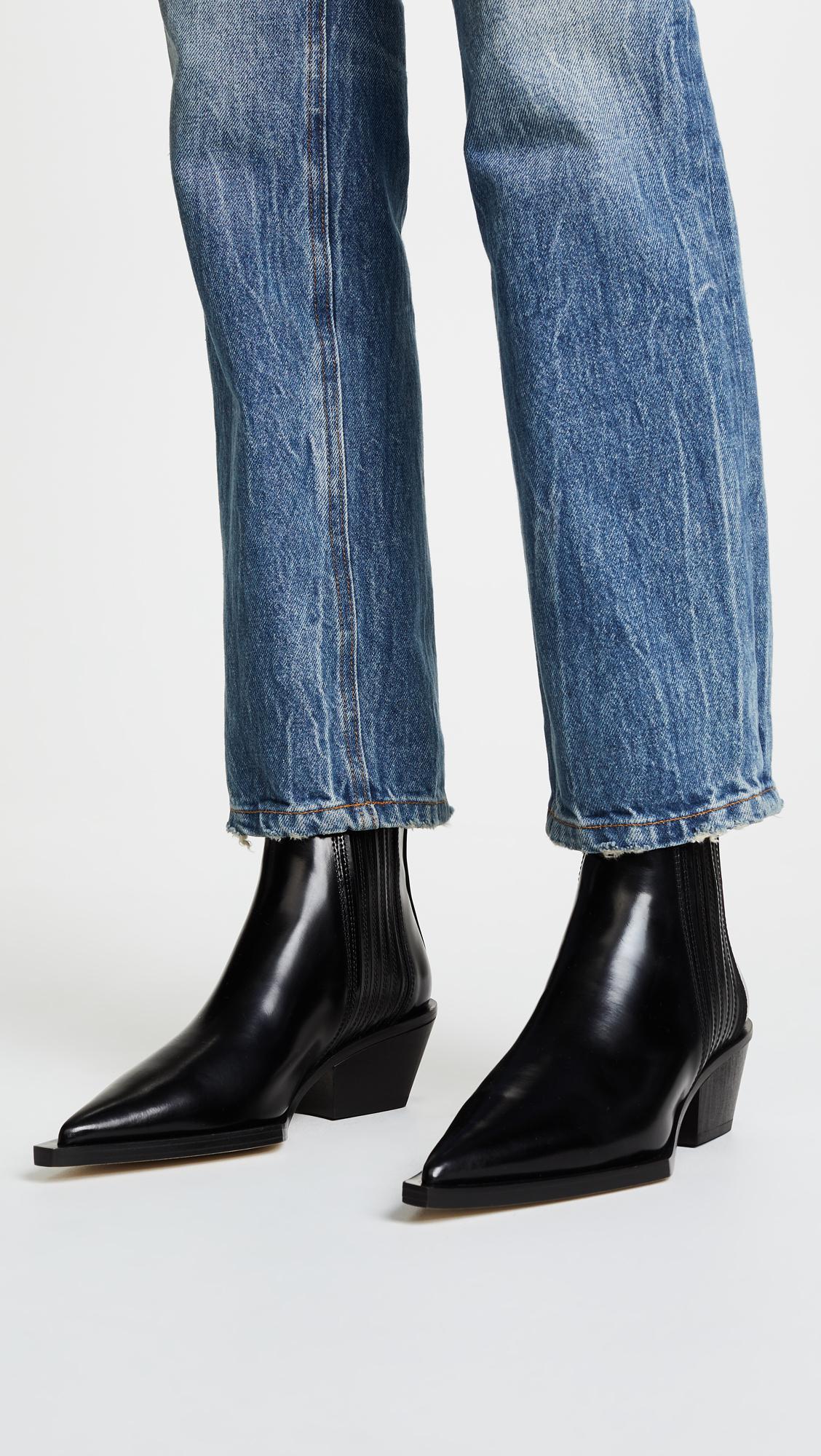 送料無料新品 Helmut Lang 00s western wing tips Boots gefert.com.br
