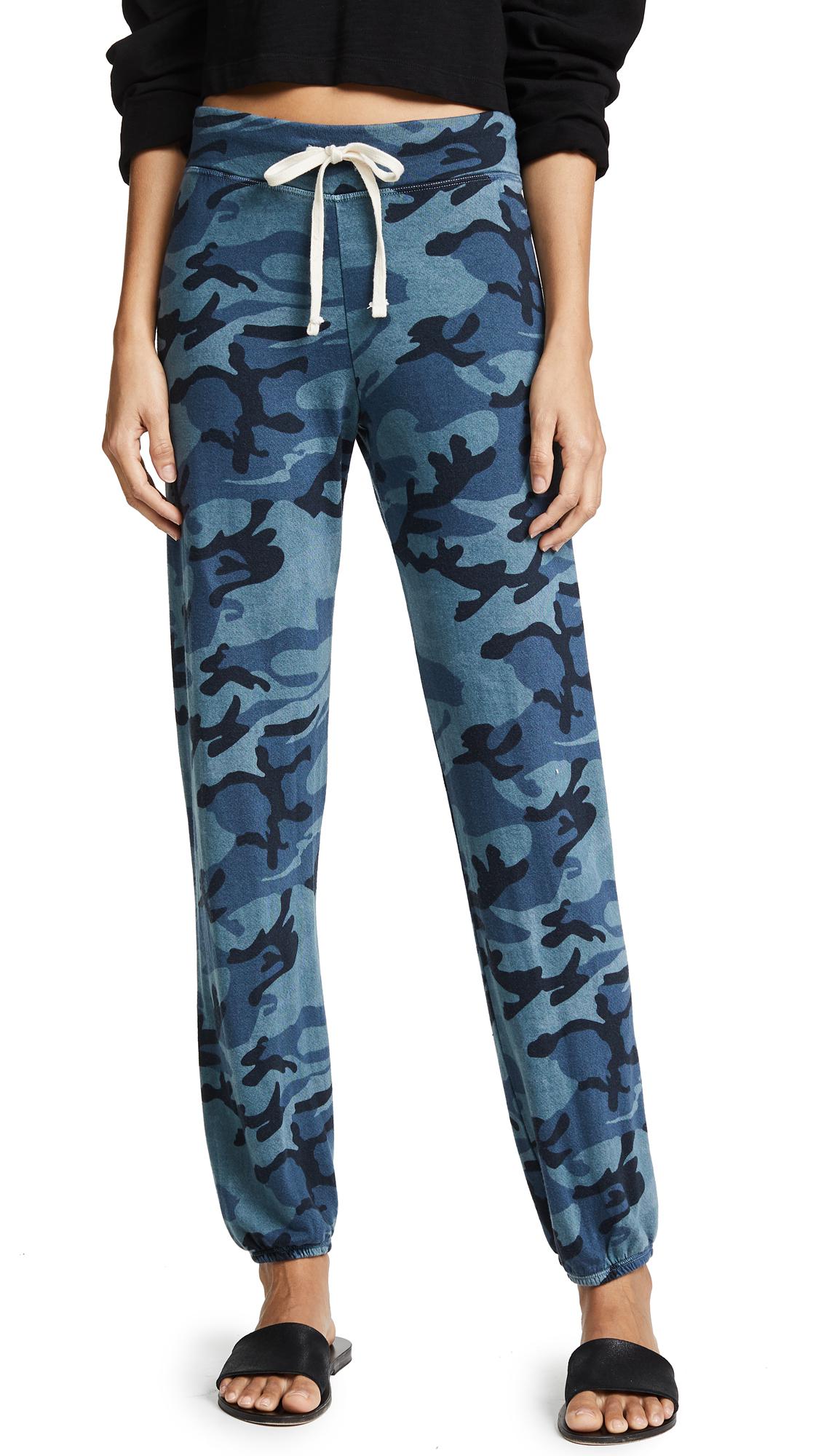 Sundry Cotton Vintage Blue Camo Classic Sweatpants - Lyst