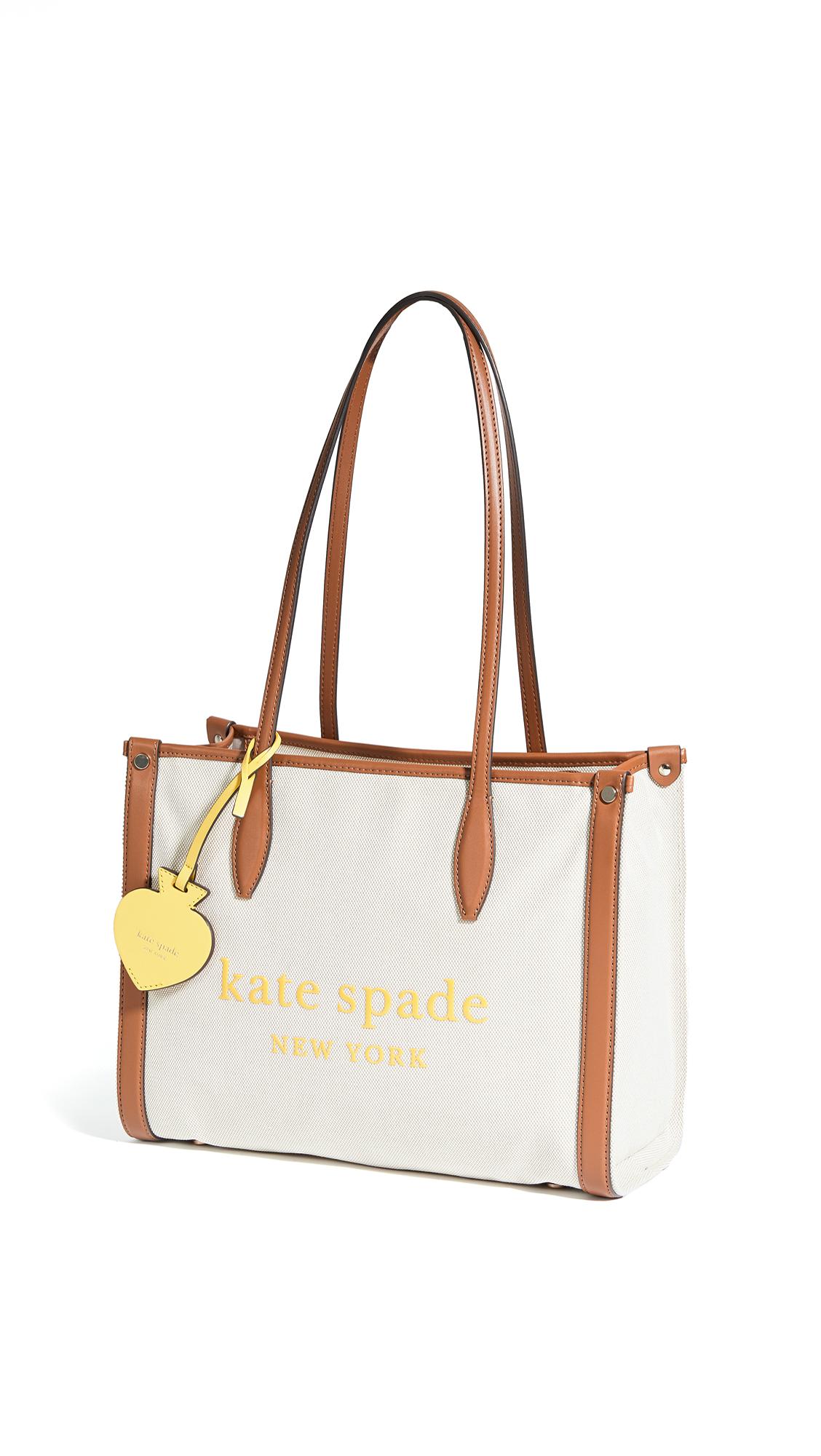 Kate Spade Off-white Leather Foster Court Tasha Tote Kate Spade | TLC